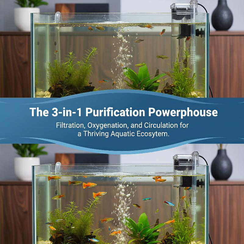 Aquarium Fish Keeping - Filtro de Aquário de Pendurar na