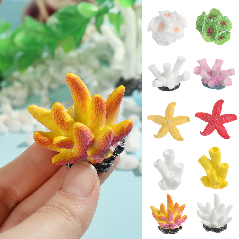 Fish Tank Gravel - Ornamentos para tanque de peixes, decoração