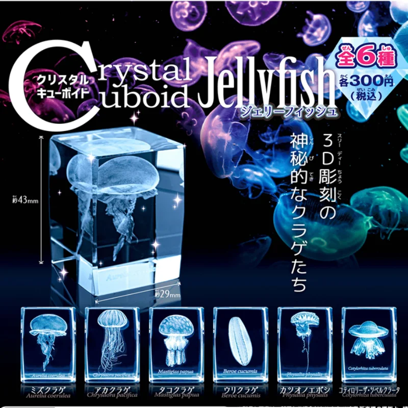Aquarium Fish Keeping - Japão Gashapon Jellyfish 3D Figura Do