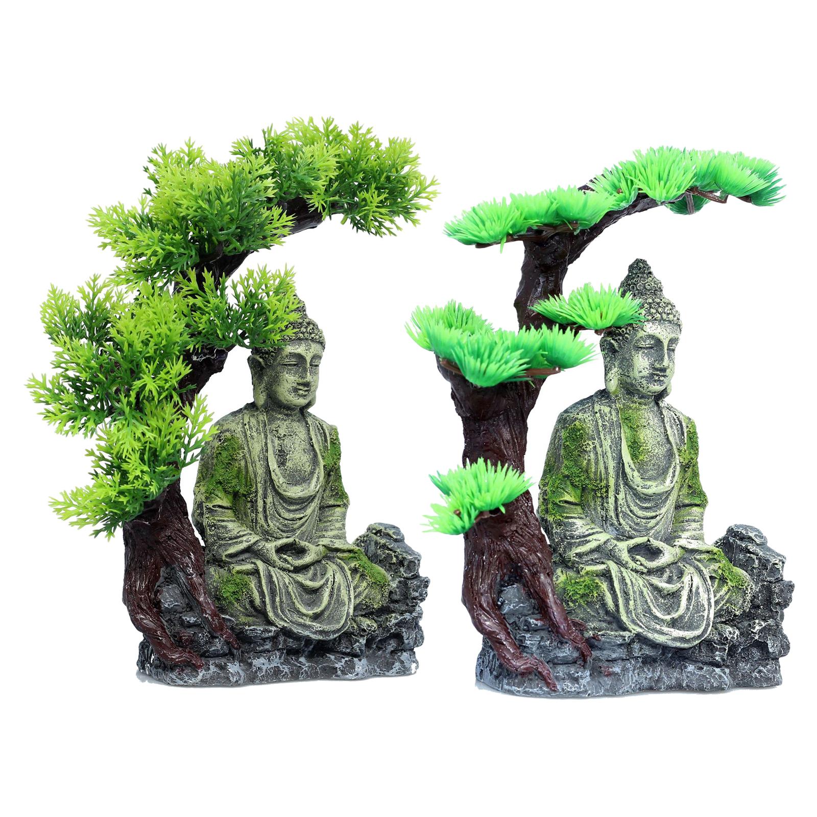 Aquarium Fish Tank - Estátua de Buda para decoração de
