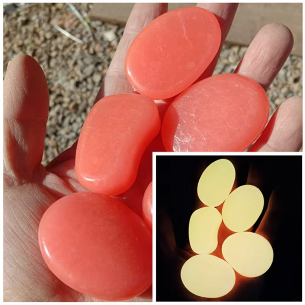 10 pçs decoração 4.5cm seixos  - Fish Tank Gravel avaliação e preço