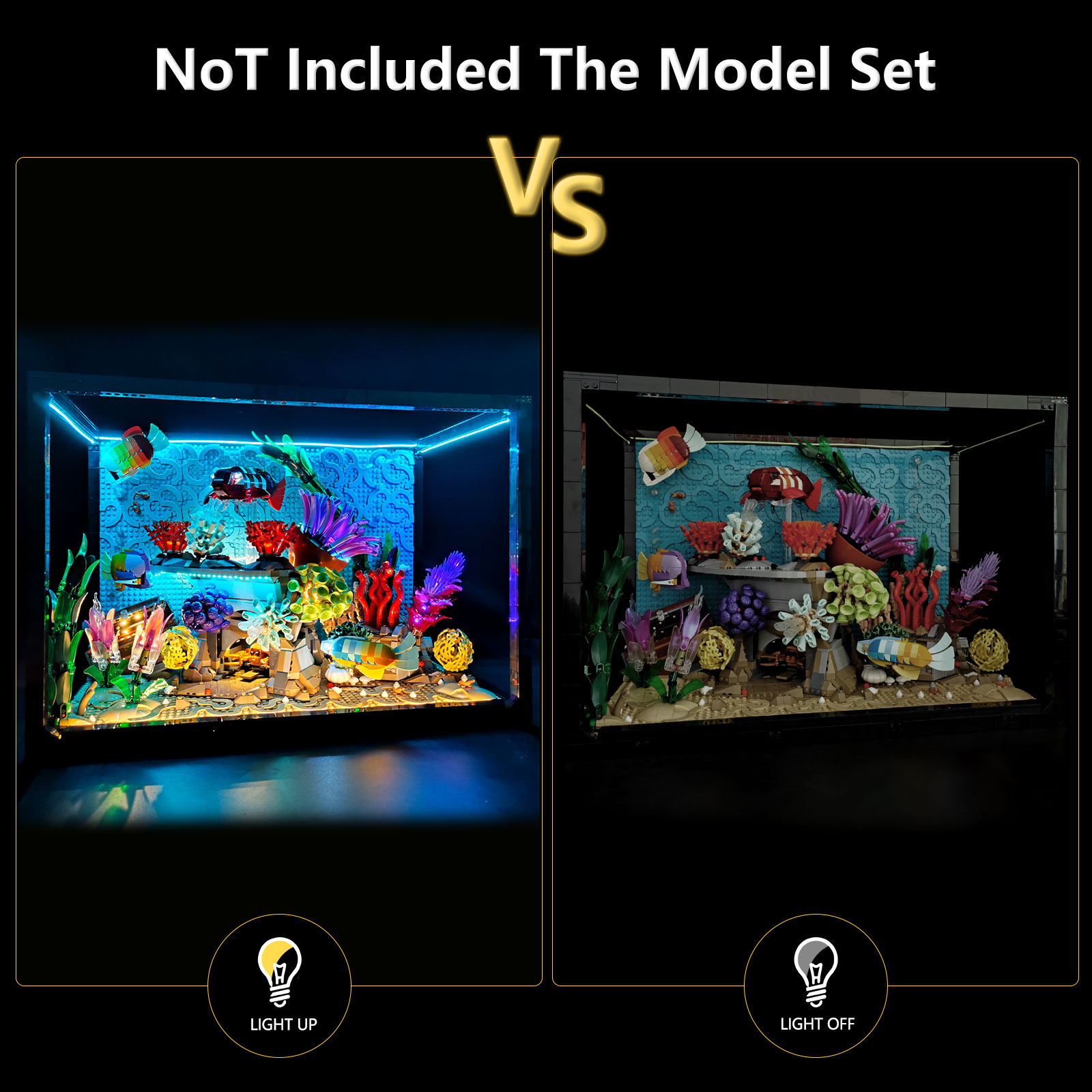 LYBMTWF Kit de iluminação LED  - Aquarium Light avaliação e preço