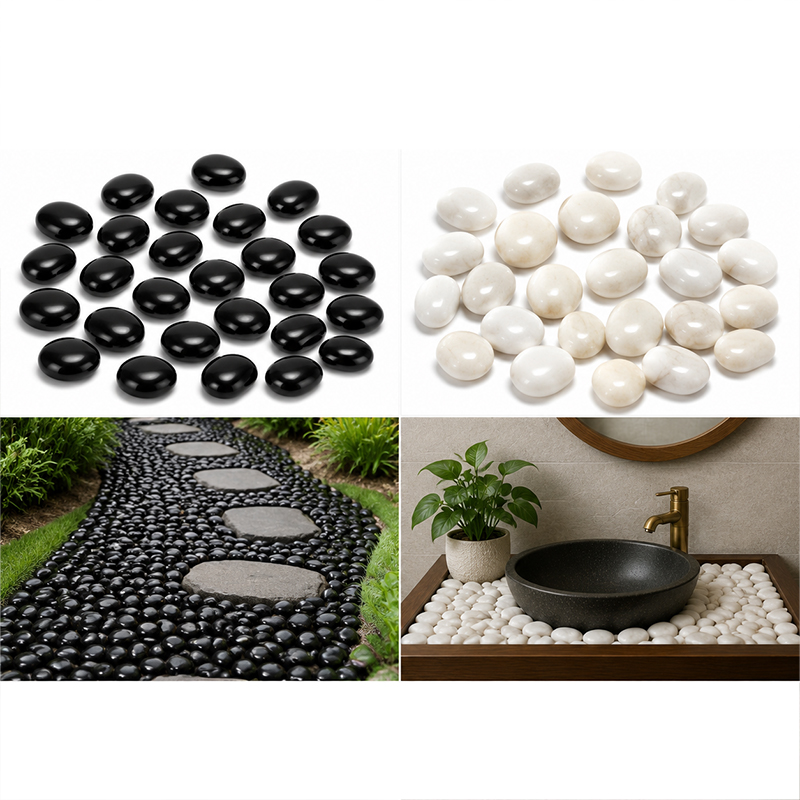 Pedras de rio polidas brancas  - Fish Tank Gravel avaliação e preço