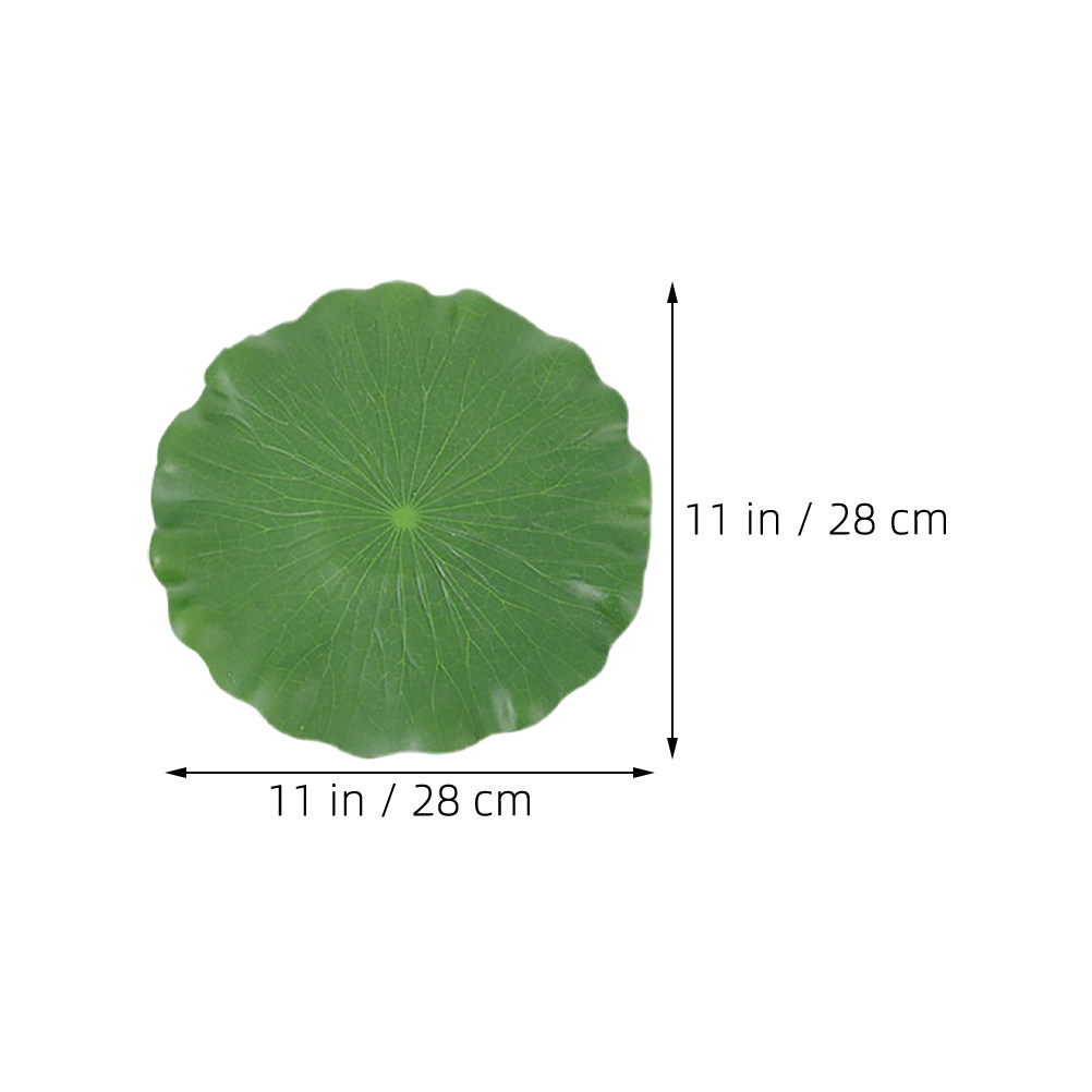 15 folhas de lótus artificiais - Aquarium Decor avaliação e preço