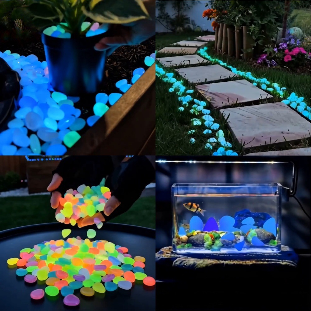 Pedras luminosas coloridas que - Aquarium Light avaliação e preço