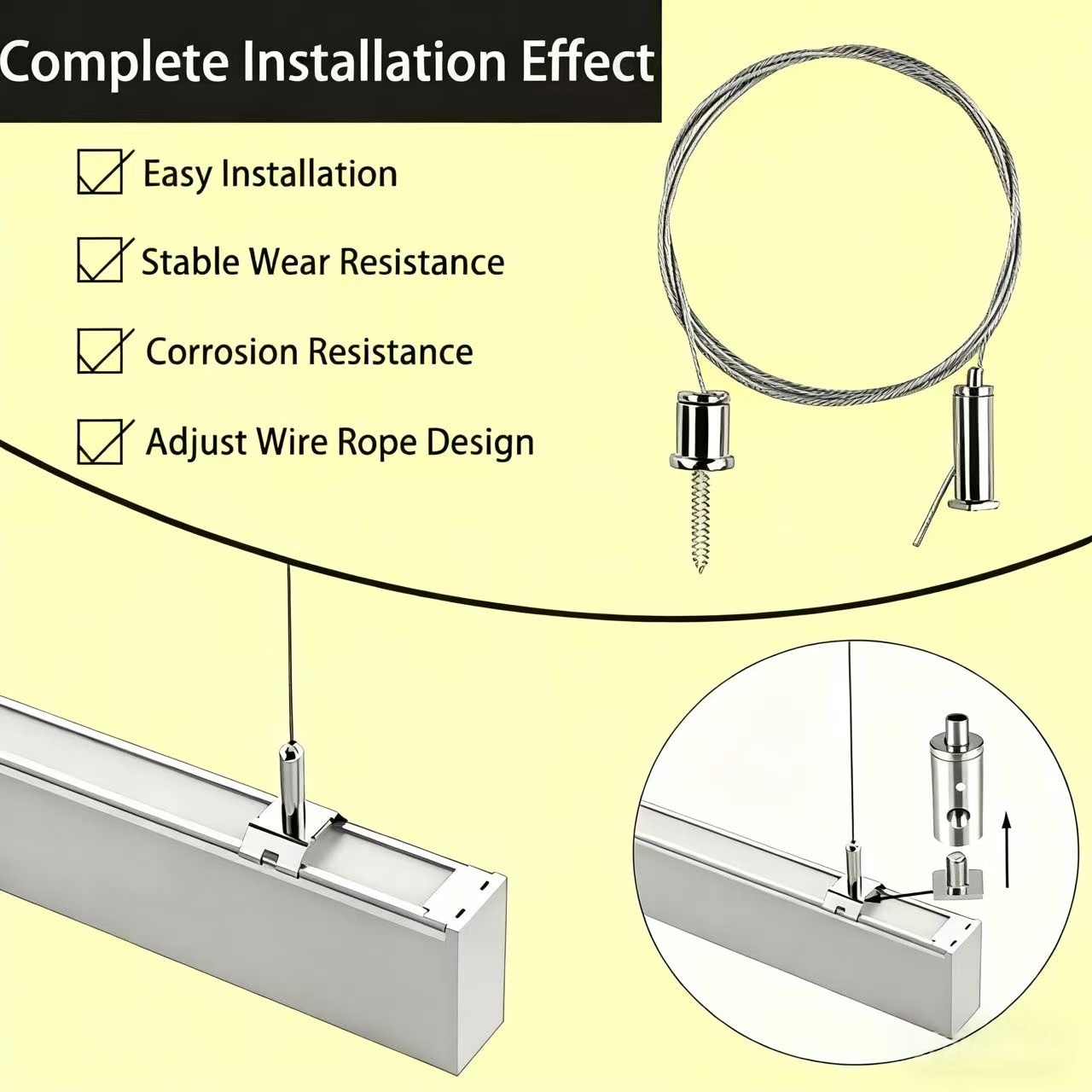 Kit de sistema de suspensão de - Aquarium Light avaliação e preço