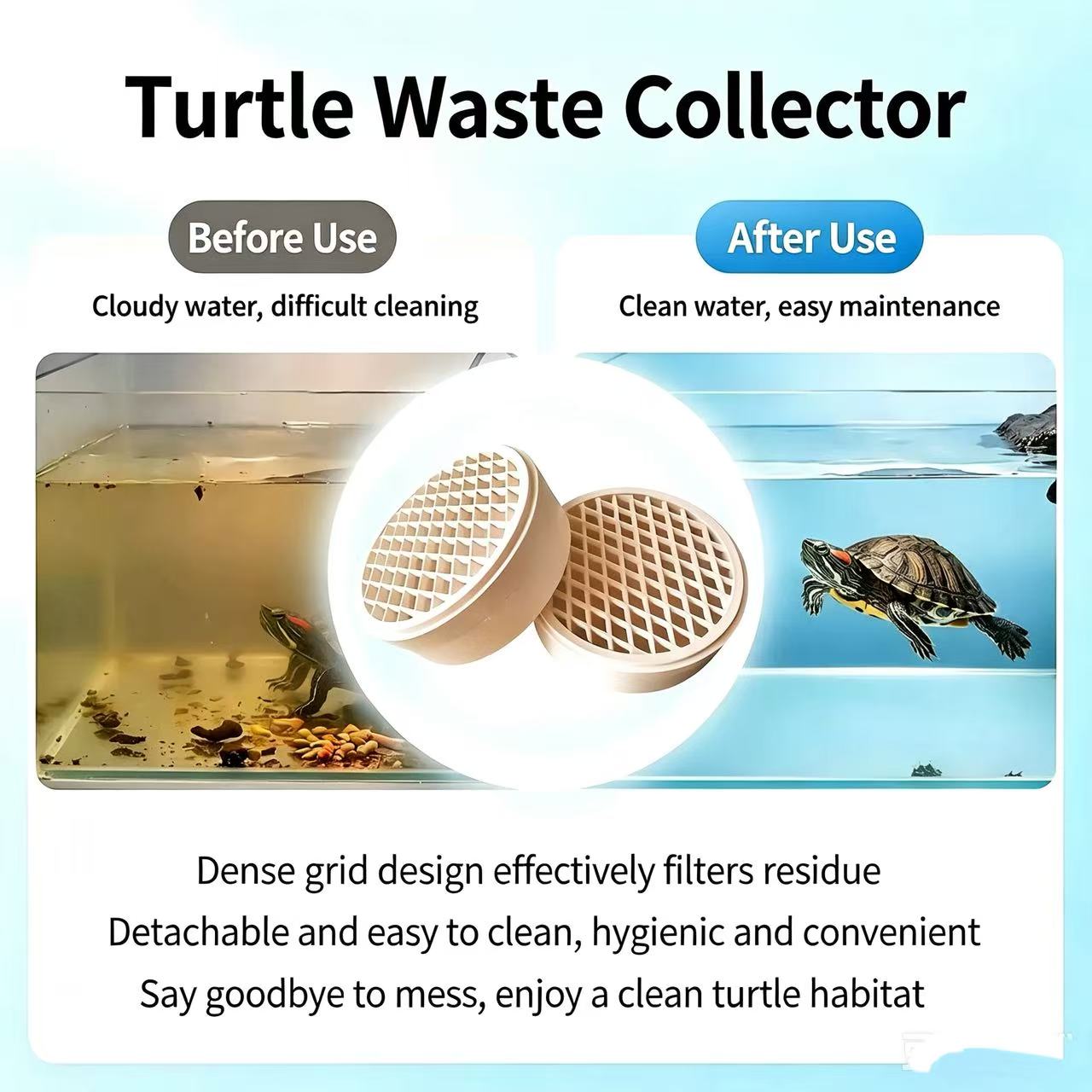 Coletor de Fezes de Tartaruga  - Aquarium Fish Keeping avaliação e preço