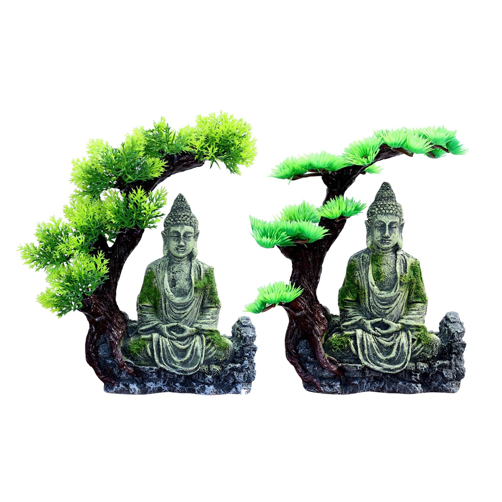 Estátua de Buda para decoração - Aquarium Fish Tank avaliação e preço