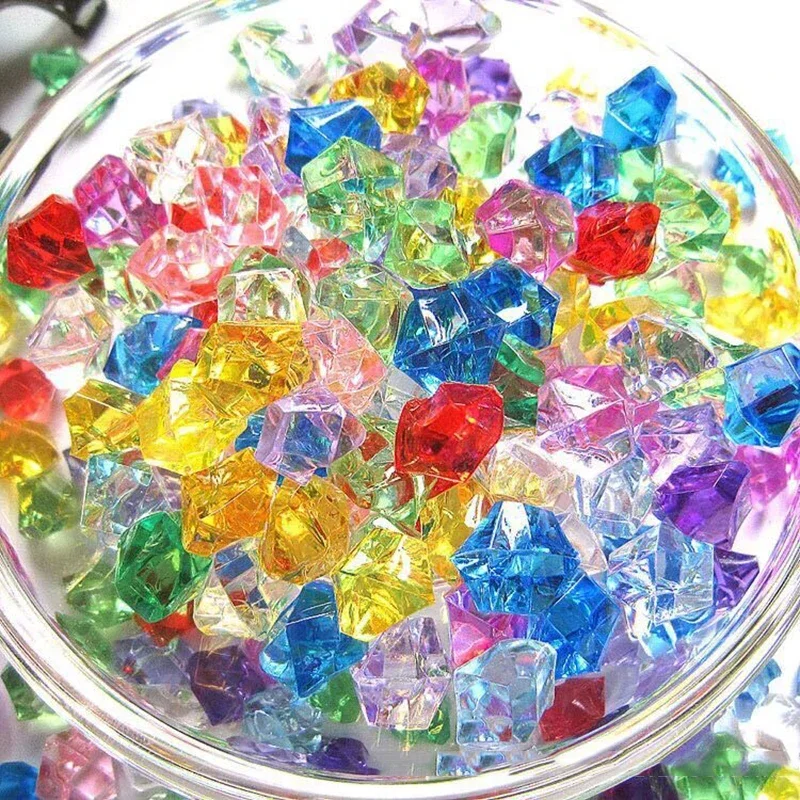 200 pçs pedra preciosa acrílic - Fish Tank Gravel avaliação e preço