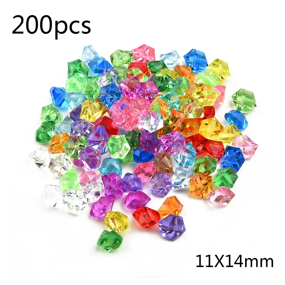 200 pçs pedra preciosa acrílic - Fish Tank Gravel avaliação e preço